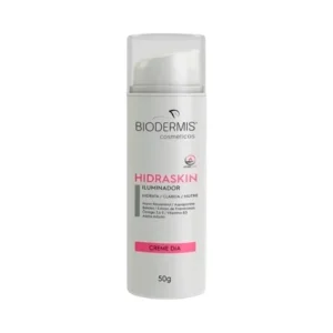 Creme Clareador Hidratante Facial Dia Hidraskin Biodermis 50g